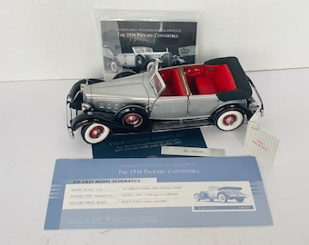 Franklin Mint 1939 Maybach Zeppelin Black / Silver, Diecast