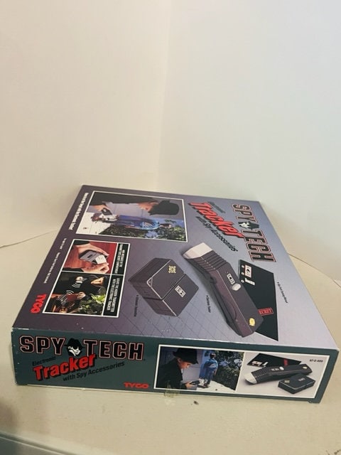 Tyco Spy Tech 1989 Vtg Toys Box Nib Accessories Electronic Tracker ...