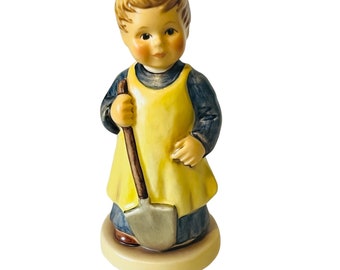 Figurine Hummel Goebel porcelaine Allemagne Garden Treasures club pelle 727 membre