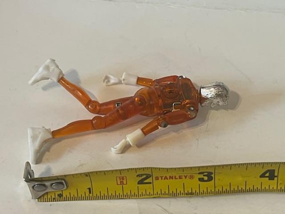 Micronauts Action Figure Toy Vtg Robot 1979 Mego Card Time