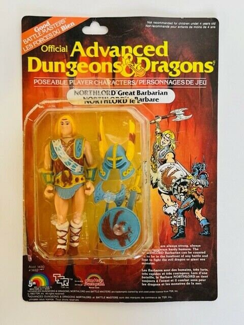 Advanced Dungeons Dragons Action Figure Toy LJN Northlord North Lord COMPLETE BMC6 Etsy Canada