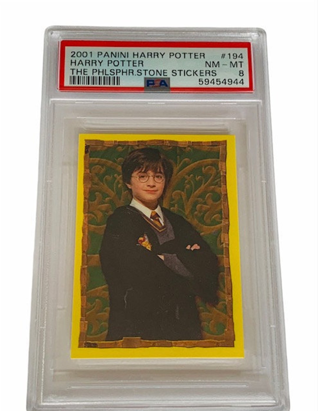 Harry Potter Trading Card Sticker Vintage 2001 Panini Etsy UK