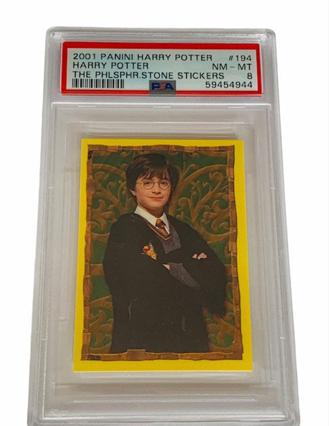 Harry Potter Trading Card Sticker Vintage 2001 Panini Etsy