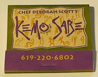 Vintage Match Book Werbung Matchbook Maui Mamas Fish House Restaurant Inn HI California Blanko Papiere