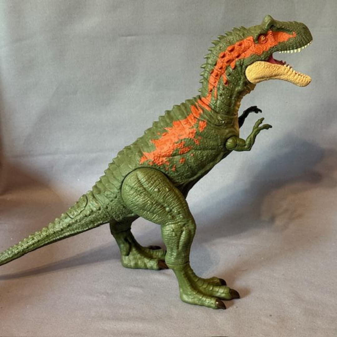 Vintage Jurassic Park Figure Toy Dinosaur Mattel Albertosaurus