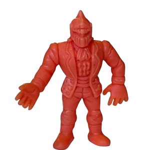 Muscle Men 1985 Vintage M.U.S.C.L.E. wrestling wrestler 1985 figure Mattel anime Kinnikuman manga kinkeshi toy #66 Mr Barracuda knight robin