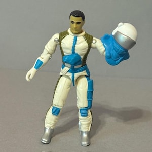 Vintage Countdown GI Joe Astronaut Helmet Action Figure Loose 1989 ARAH Dubosky