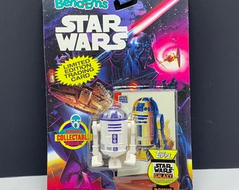 STAR WARS VINTAGE action figure vtg empire strikes back return jedi 1993 R2D2 bend-ems limited edition topps trading card moc just toys BMC2