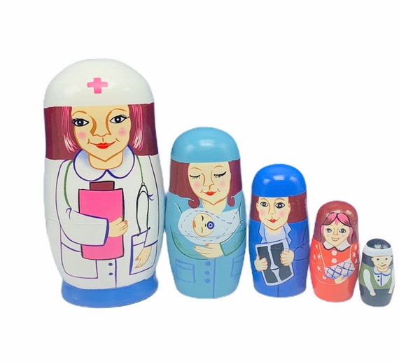 nurse dolls and figurines