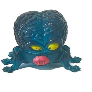 Real Ghostbusters Blue Gooper Brain Matter Ghost Kenner Figure Toy vtg 1987 legs