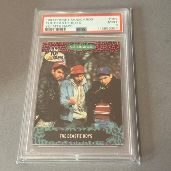 yo mtv raps cards graded 1991 Pro Set NonSport #24 EPMD Official Music Standard Sized Trading Card at Amazon's Entertainment Collectibles Store If you dont see a Yo 1991 Pro-Set Yo! MTV Raps