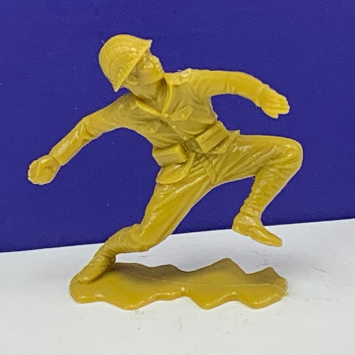 LOUIS MARX TOYS Vintage Military Soldier Ww2 World War 2 Two Etsy