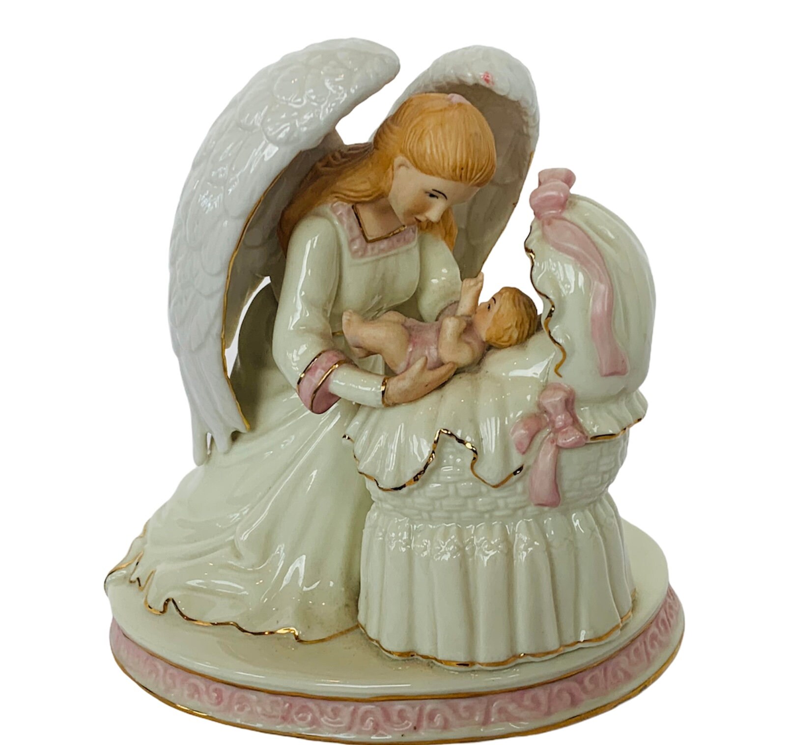 ANGEL MUSIC BOX Vintage newborn child Hush Little Baby song Etsy