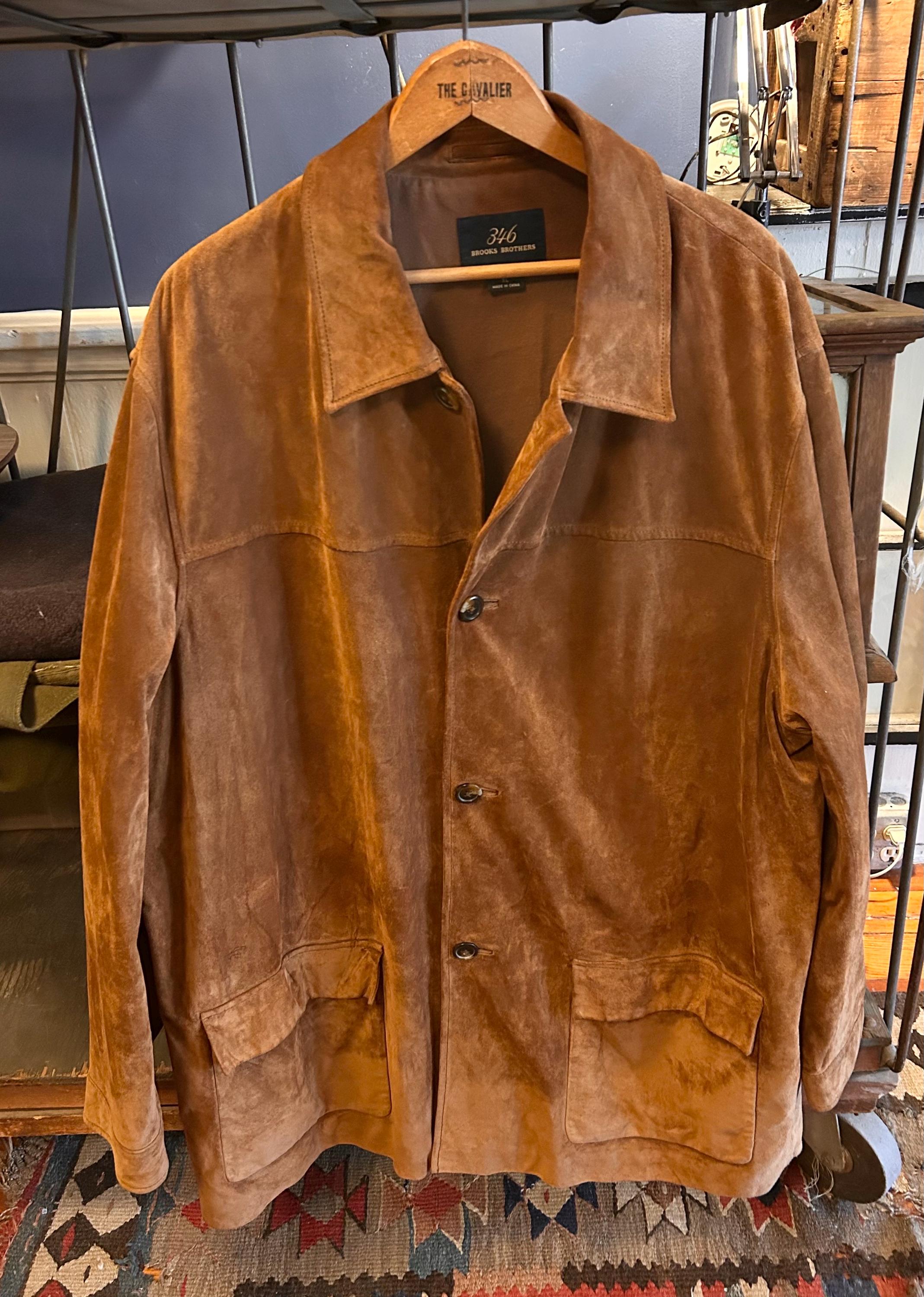 Brooks Brothers Leather Jacket - Etsy