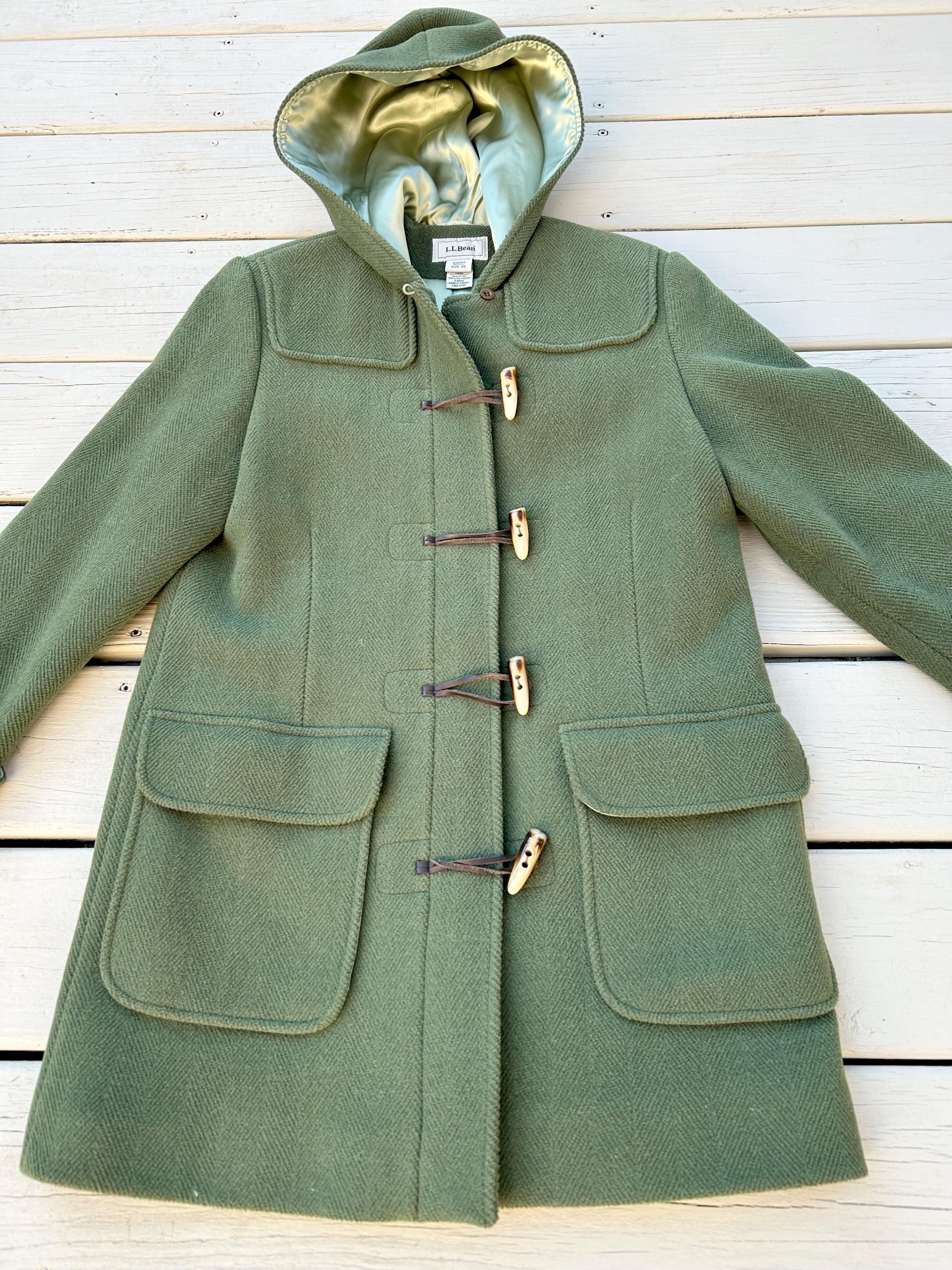 Ll Bean Wool Coat - Etsy