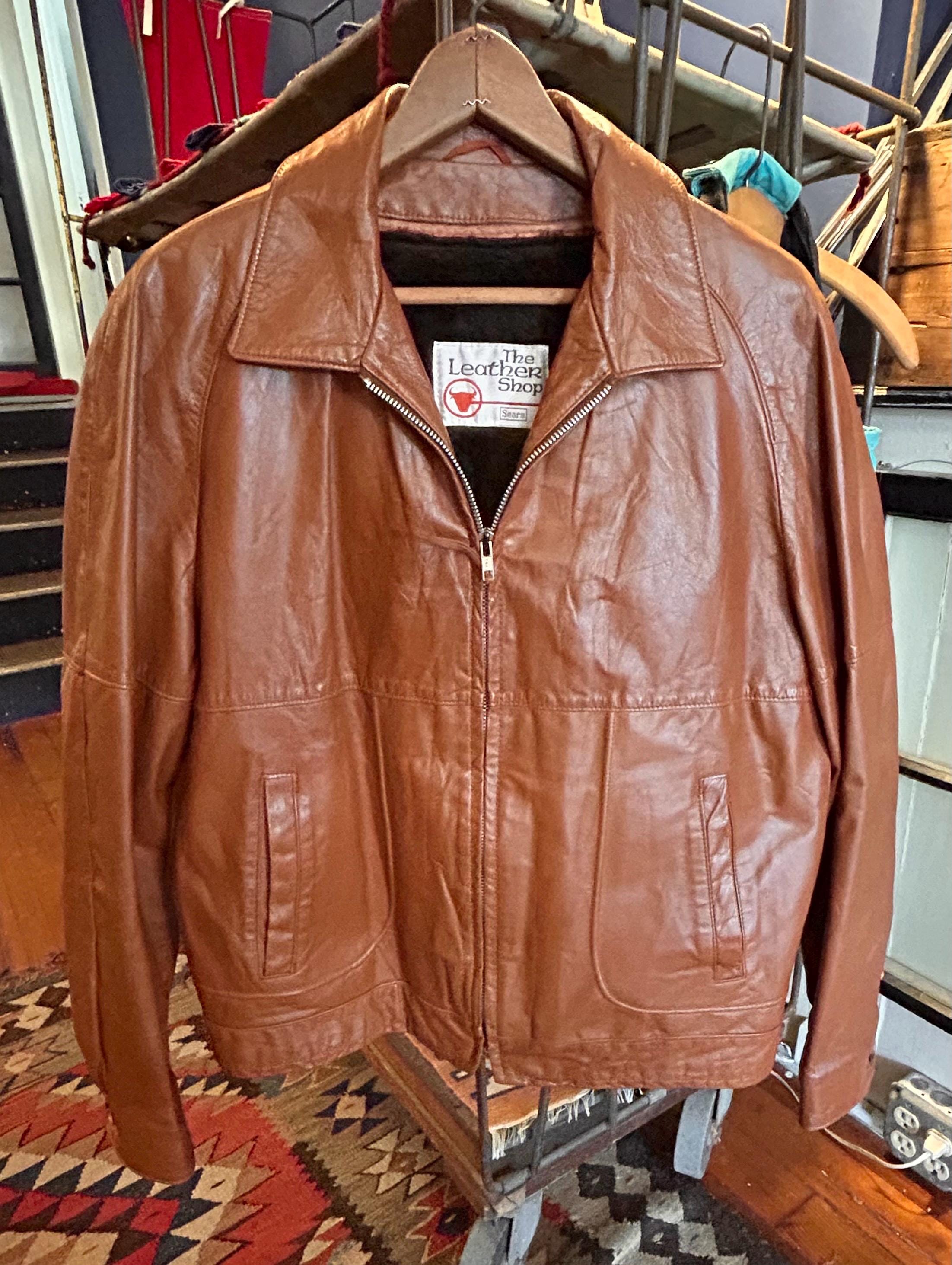 ジャケット・アウター 70s vintage Sears Leather boa Jacket Y2K $_12.JPG?set_id=880000500F