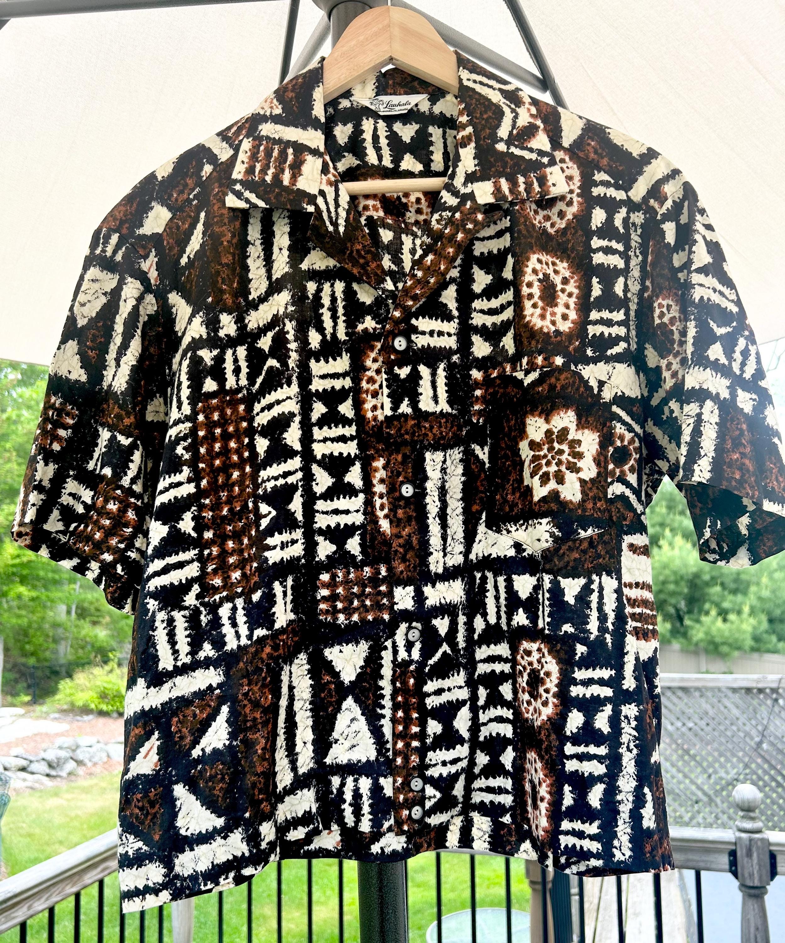 1950's Rayon Shirt - Etsy