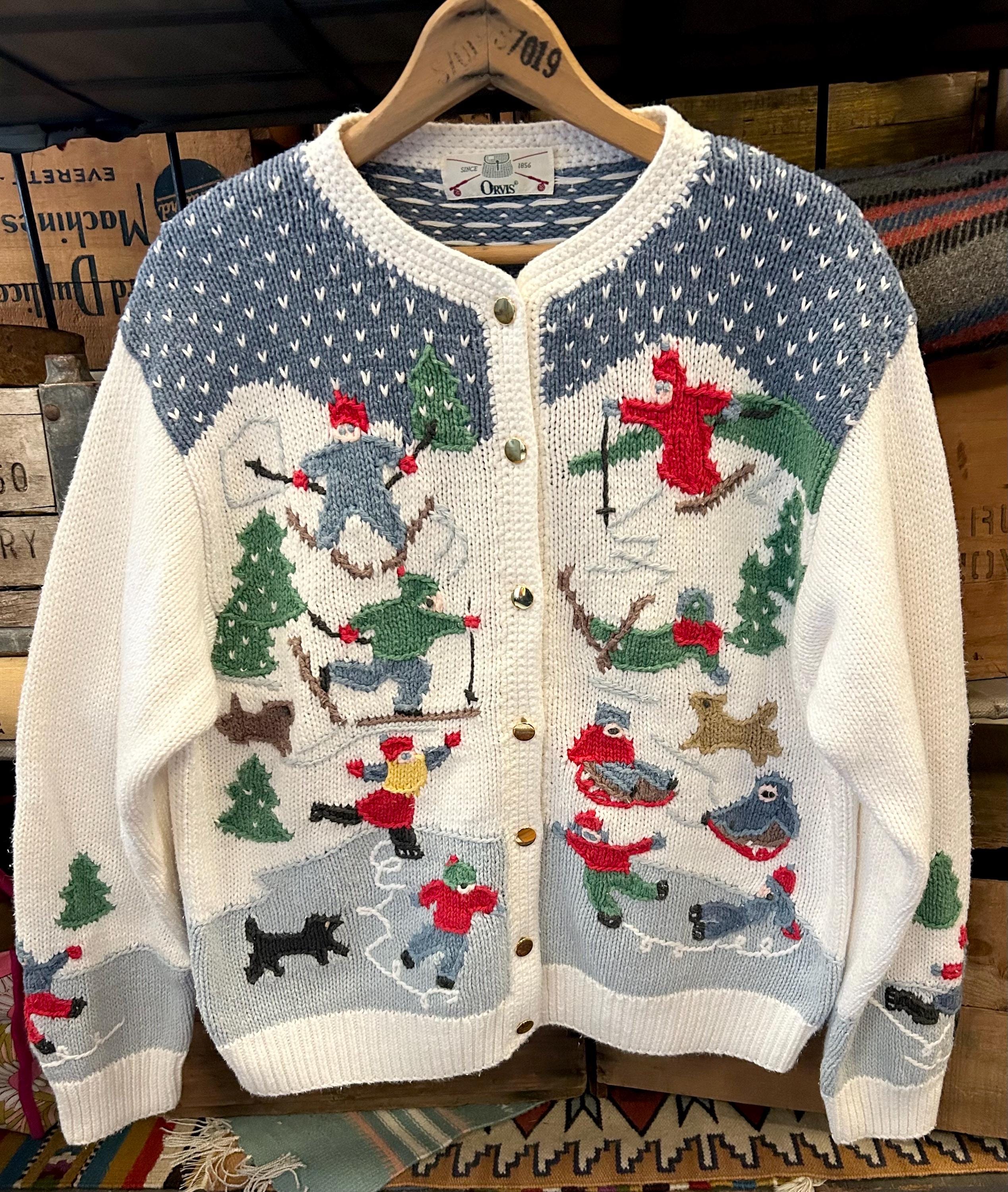 Orvis Cardigan - Etsy