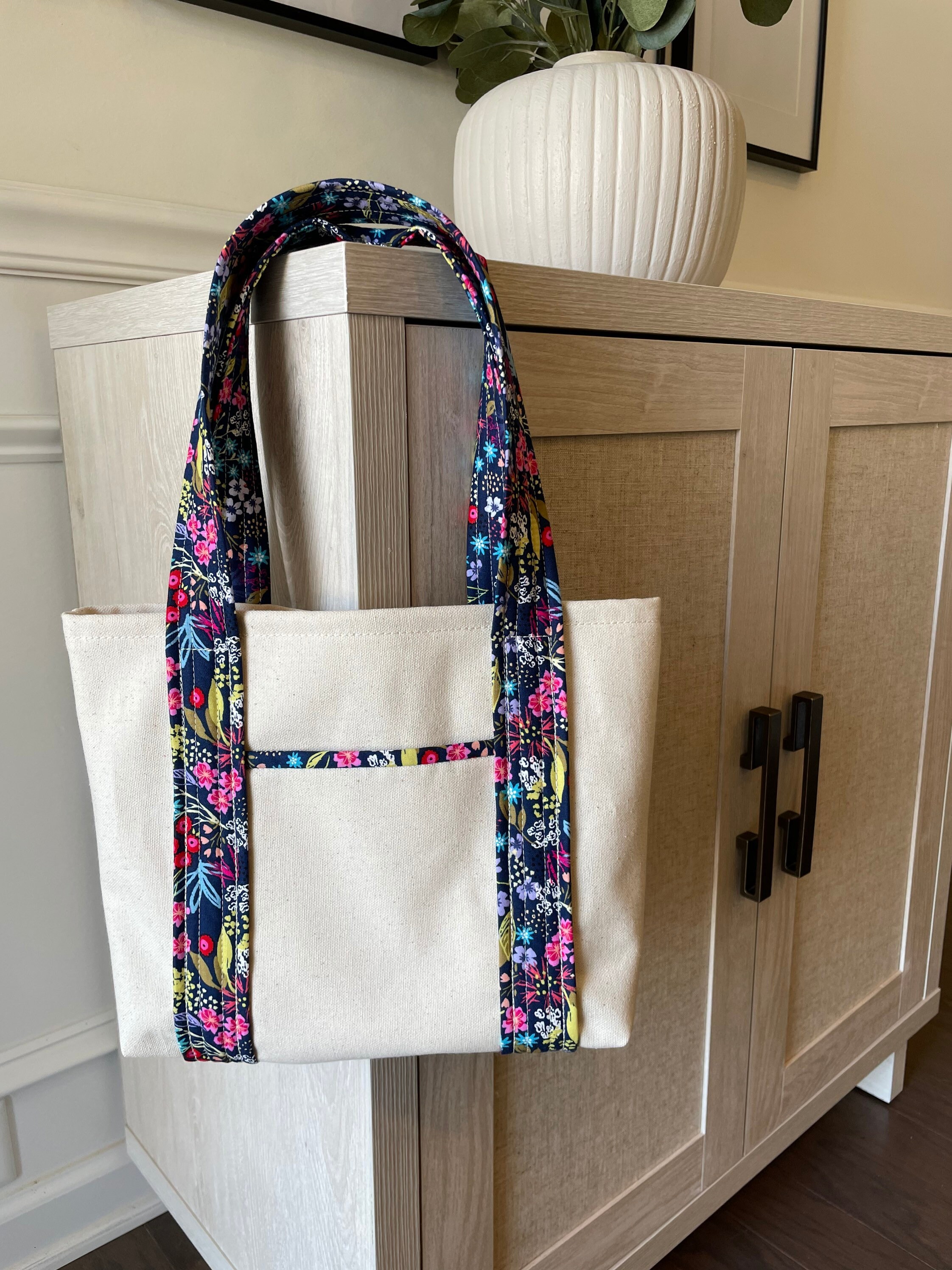 Bible tote online bag with pockets