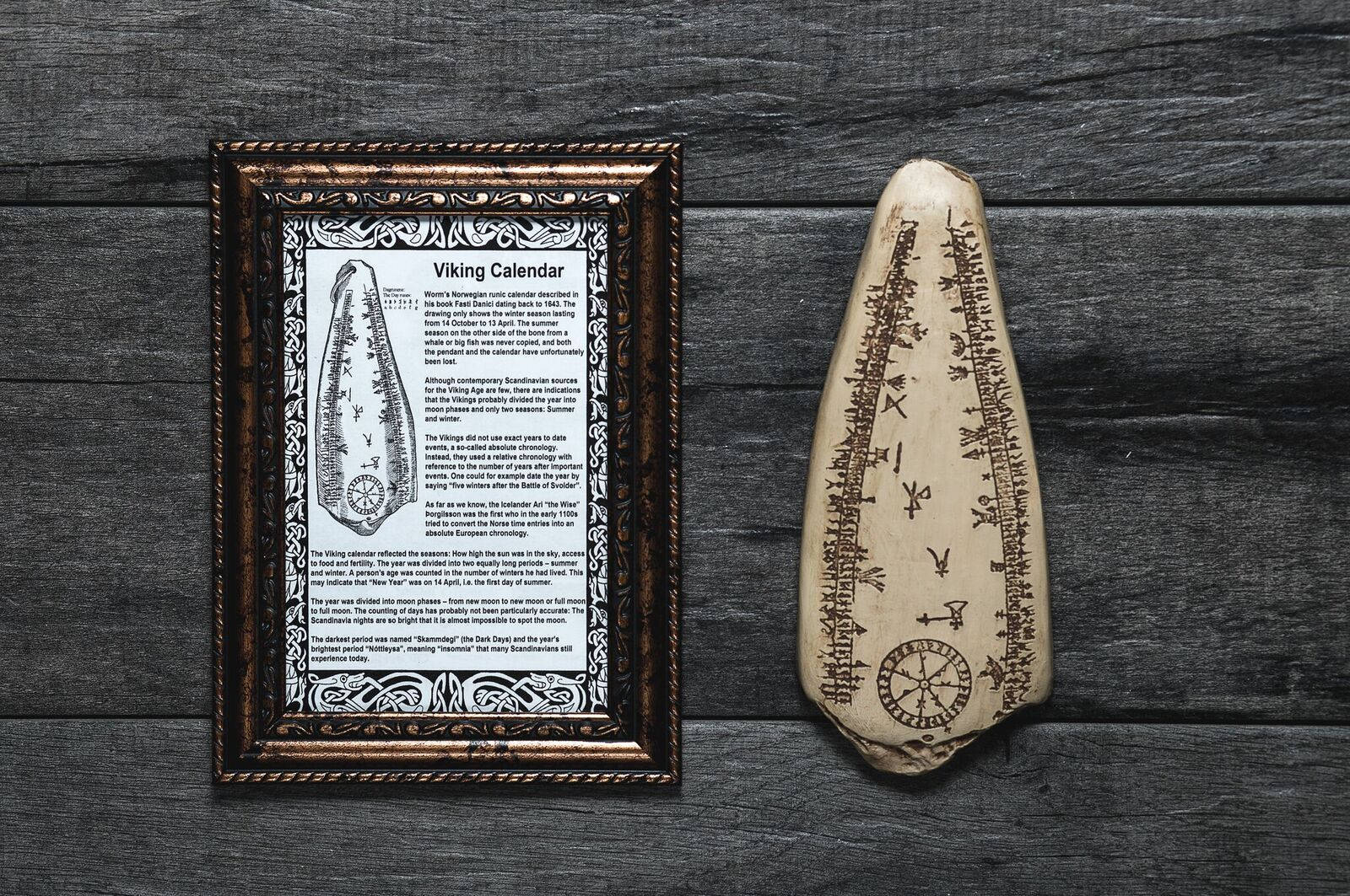 Viking Runic Lunar Calendar - Etsy