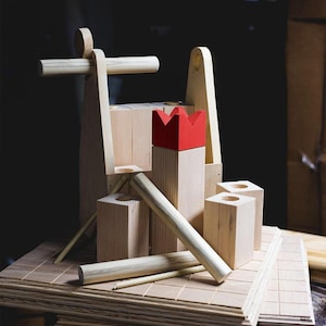Kubb (antiguo juego vikingo) También conocido como ajedrez vikingo