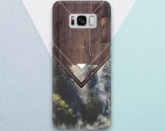 Wood Phone case for Samsung Galaxy s9 case Galaxy s9 plus case Forest Galaxy s8 case Galaxy s8 plus Wood Galaxy s7 case Galaxy note 8 OC_284