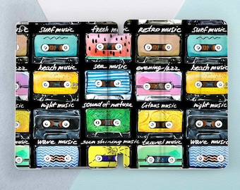 iPad case retro Vintage casette Music lover iPad smart cover Case stand For him Pro 13 M4 Air 13 2026 Mini 7 A17 10 9 A17 11th gen 12 9 10 2