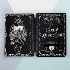 iPad case gothic Witchcraft book print Black magic art iPad case occult iPad case woman iPad 11 2021 iPad 12 2020 iPad case girl iPad 10 2