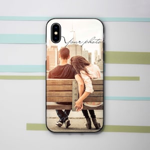 Custom black case Your photo here Personalized iPhone case name iPhone case initials s8 iPhone XR iPhone XS Max Case for Samsung s8 Plus XS