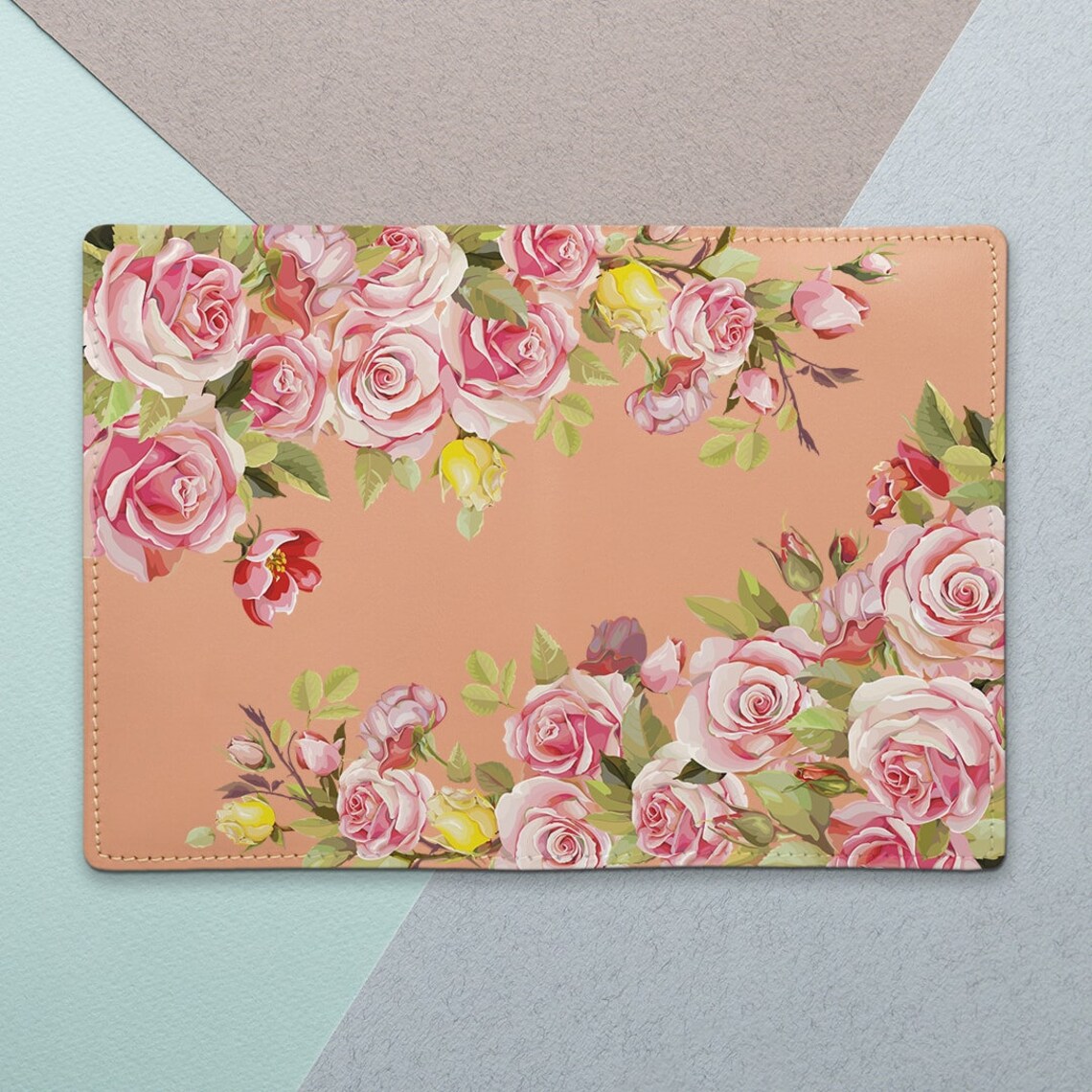 Rose Passport cover Floral Passport cover Flower Passport Etsy