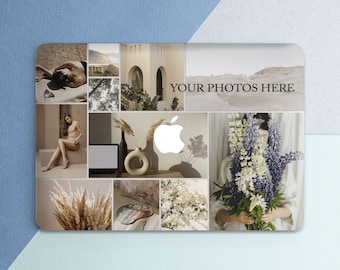 Custom collage case Your photos here Personalized case Custom images Aesthetic hard case Pro 13 M2 case Macbook 2022 Air 13 M1 A2485 A2141