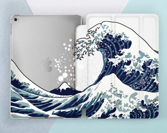 The Great Wave off Kanagawa by Katsushika Hokusai Japan iPad Case