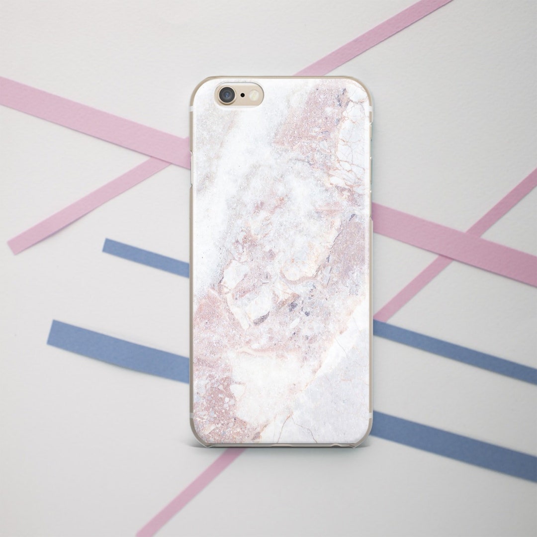 Rose Gold Marble iPhone Case Stone Girly Phone Case Elegant Simple Case