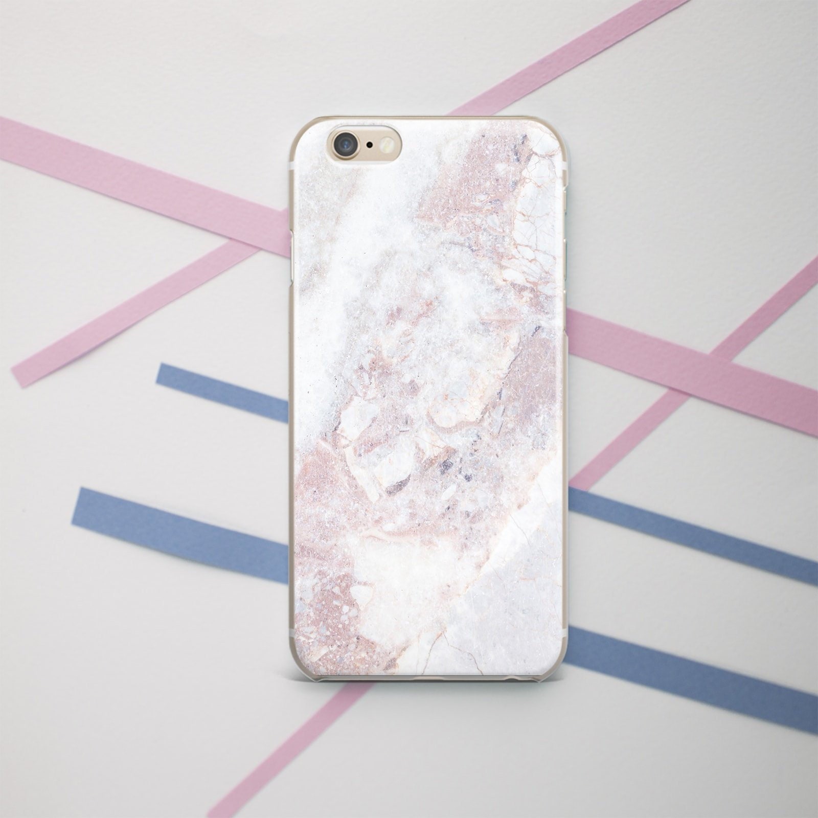 Rose Gold Marble Iphone Case Stone Girly Phone Case Elegant Etsy
