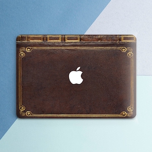 Macbook case old book Vintage print Macbook case brown Case Pro Retina 13 Macbook case men Air 13 2018 Air 11 case Pattern Macbook 13 inch