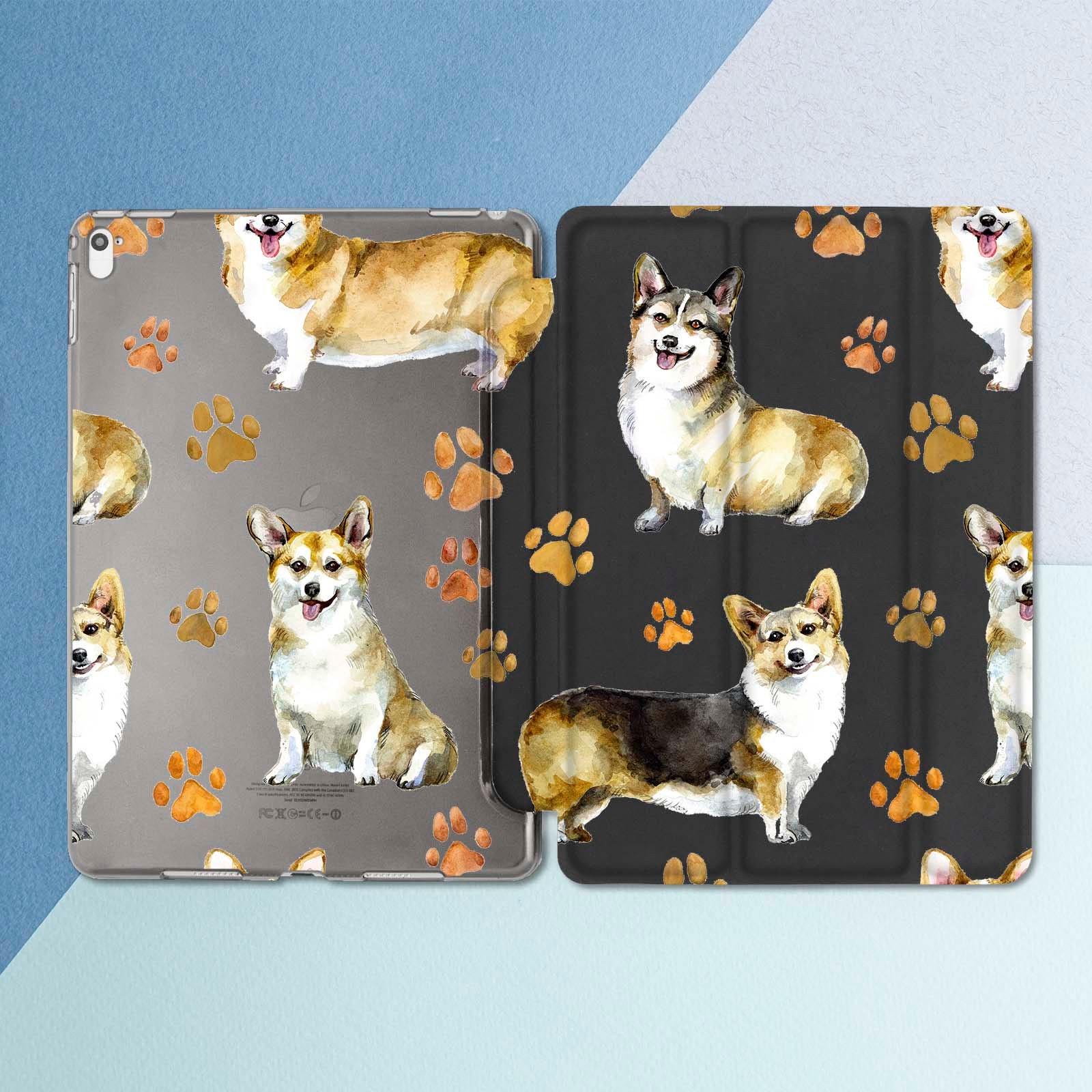 IPad Case Corgi Cute Dogs iPad Case Animal Kawaii Paw iPad