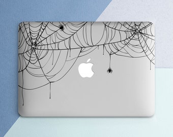 Spider web Macbook clear case Halloween decor Case Pro Retina 13 Case Pro Retina 15 Macbook Pro 15 A1932 macbook air Pro 13 2019 Air 13 2018