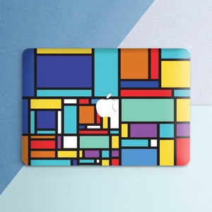 Rainbow art Macbook hard case 13 inch case Air 13 2018 Pro Retina 15 Macbook Air 11 Simple art Pro 13 2017 Pro 15 2019 Retina 13 Geometric