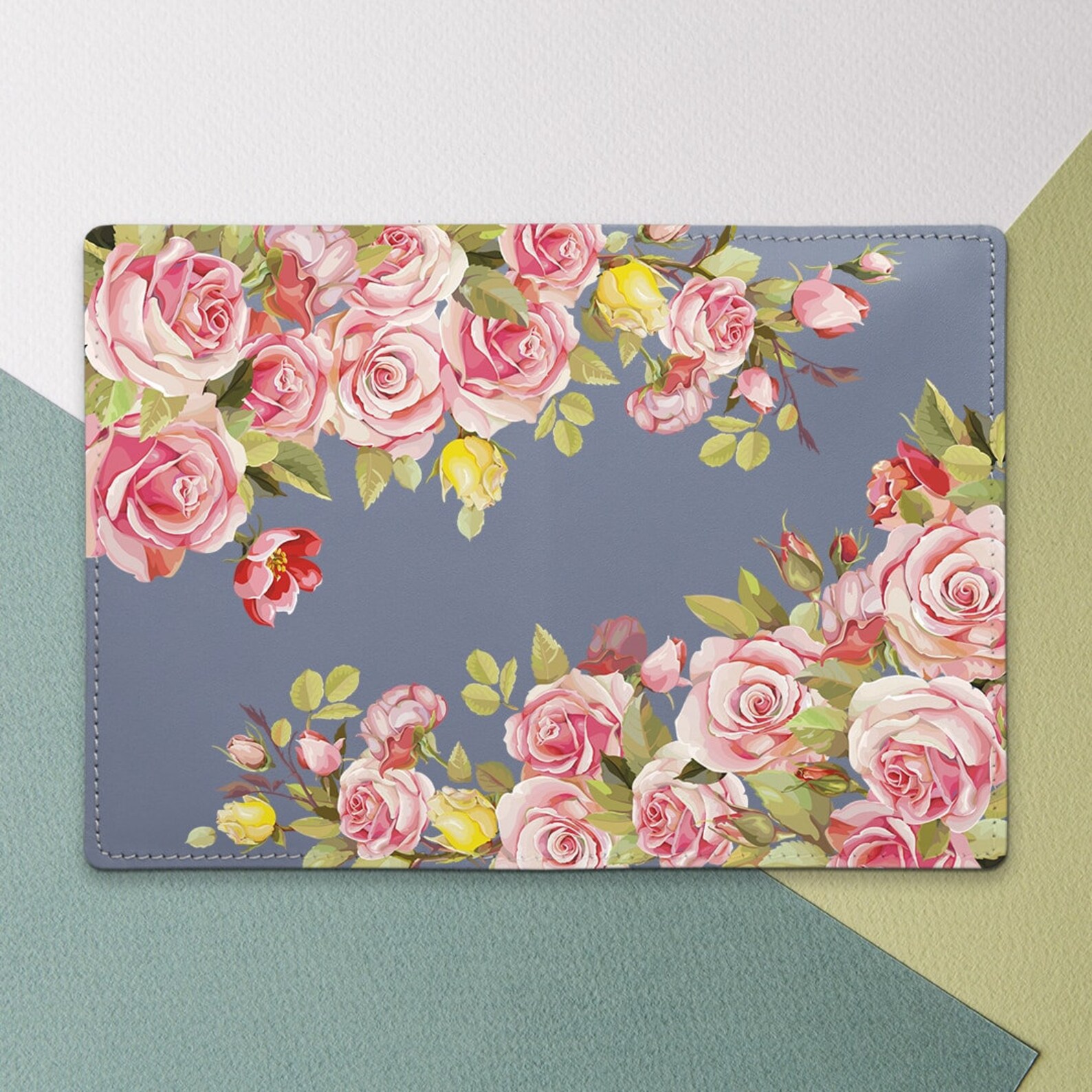 Rose Passport Cover Floral Passport Cover Flower Passport Etsy