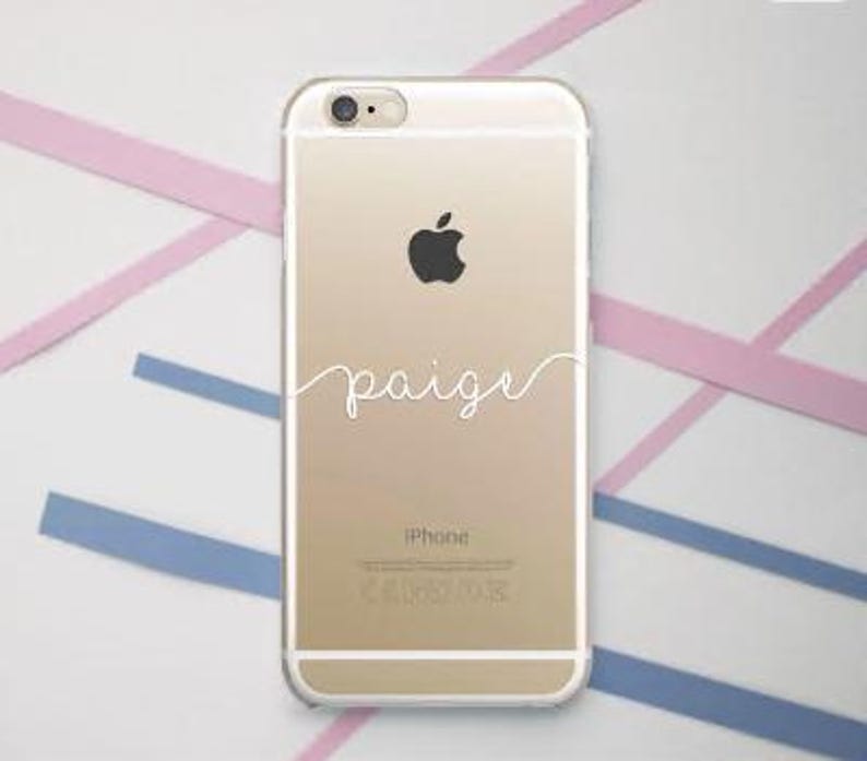 Custom name case Personalized case iPhone case initials Simple Aesthetic case iPhone 17 slim iPhone 17 16 pro 15 plus Pixel 9 iPhone 13 mini image 2