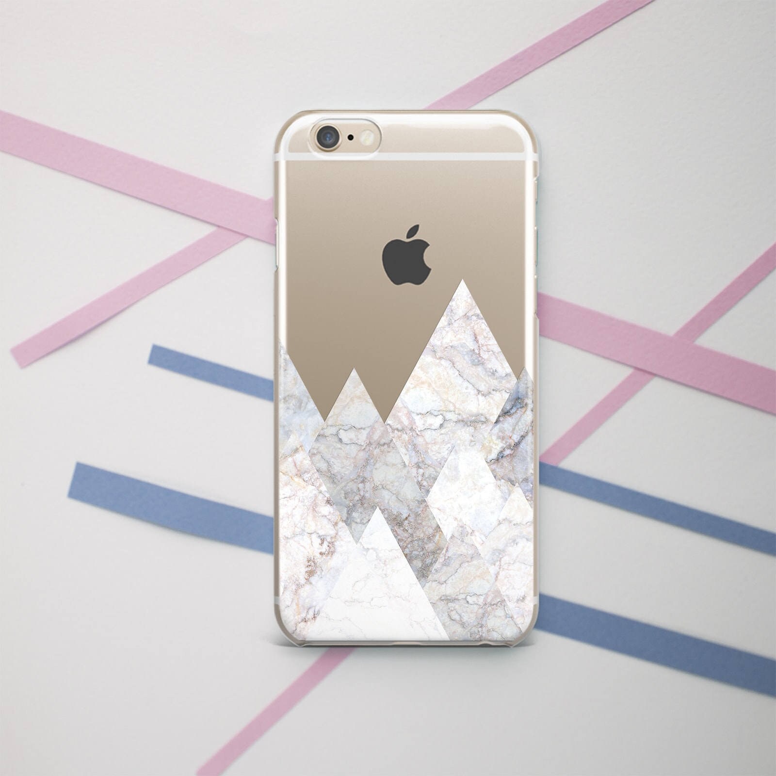 Marble Mountains Iphone Case Simple Minimalist Art Case Phone Etsy