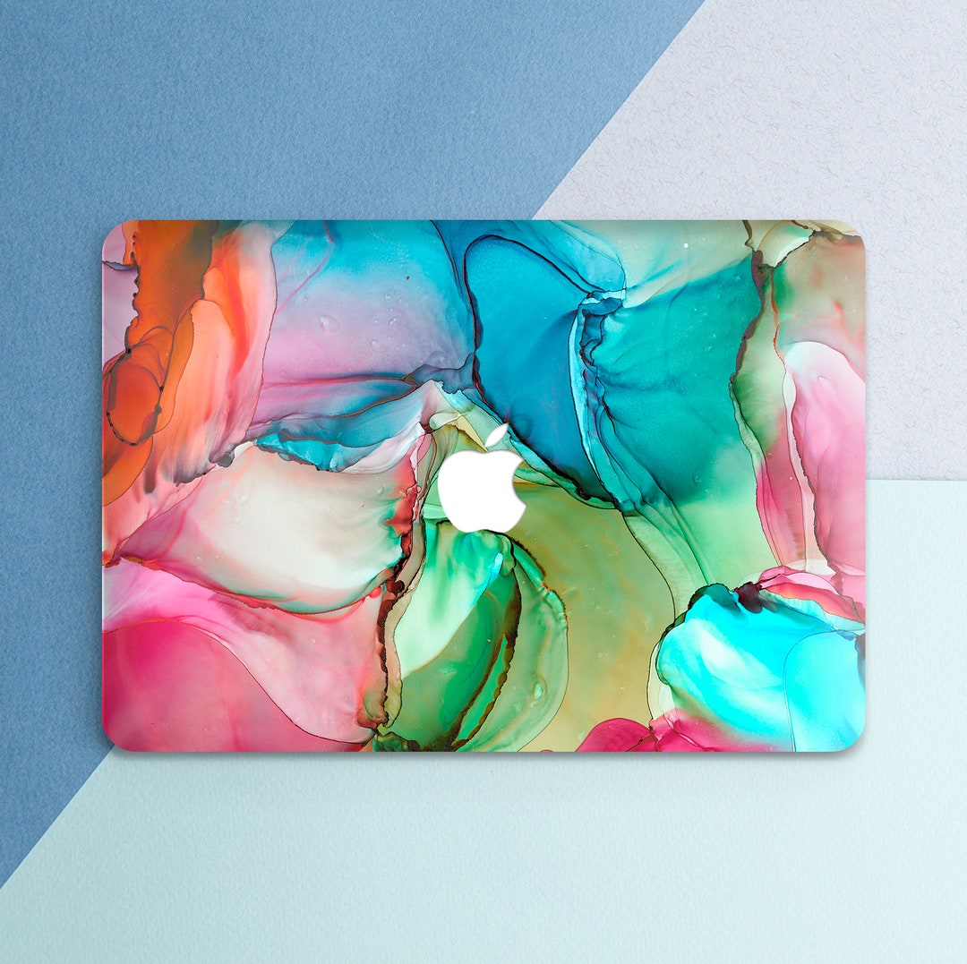 MacBook Cover Summer Watercolor MacBook Hard Case Simple Abstract ...