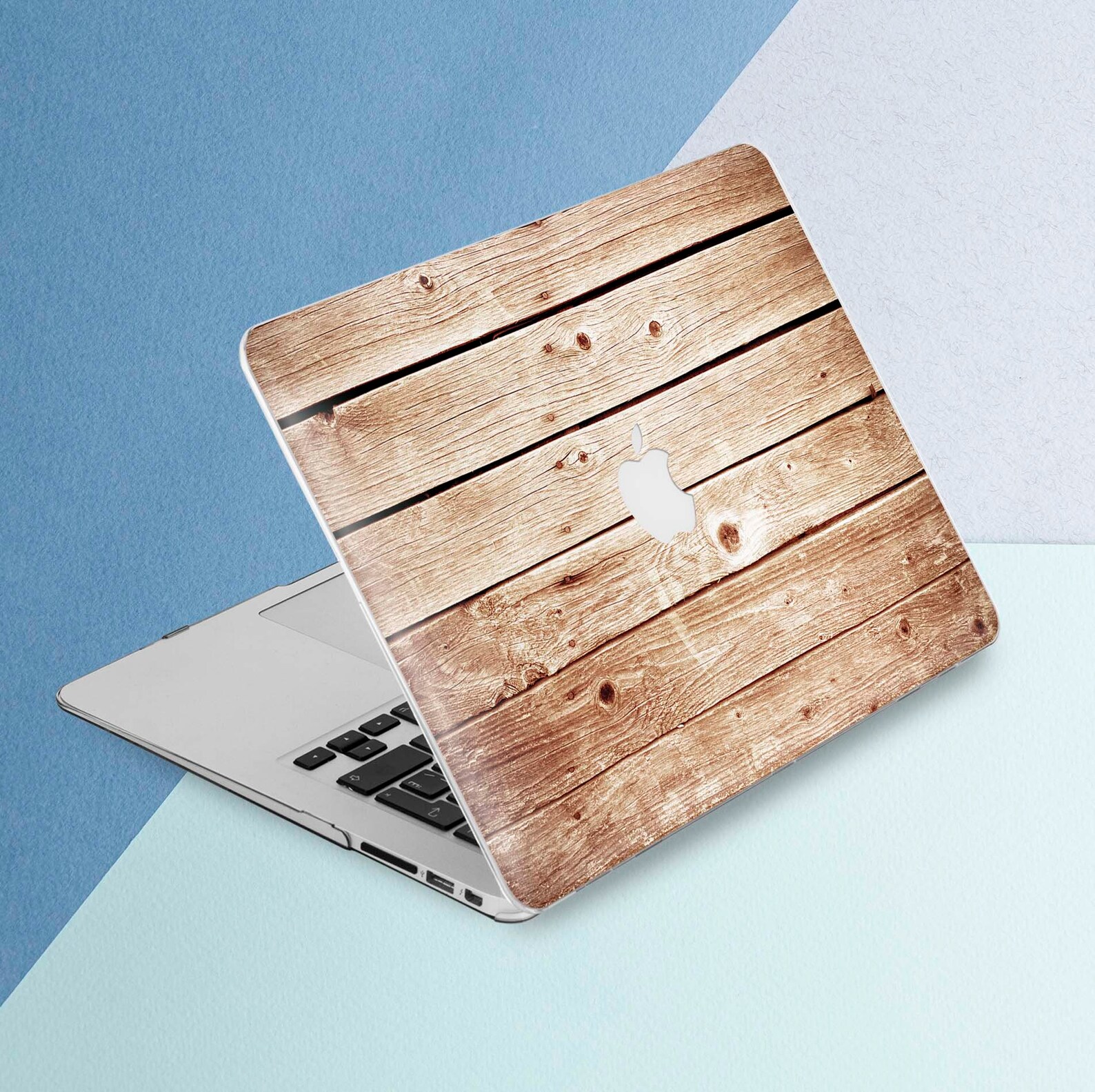 Macbook Hard Case Brown Wood Macbook Pro 16 Pro Retina 13 Air Etsy