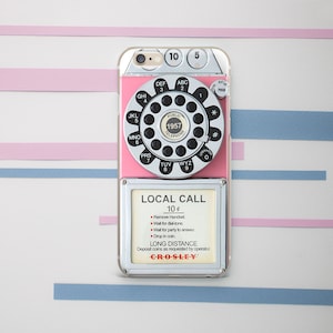 Retro phone case Vintage pink case iPhone case girly Pink phone Trendy print iPhone case 80s Google Pixel cover iPhone case Friends gift