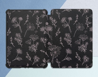 Wild flowers print Paperwhite 2021 case Kindle sleeve Kindle case 10th gen J9G29R PQ94WIF Kindle case botanical Kindle case floral All-new