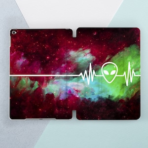 iPad case alien Space art case I want to believe iPad smart case iPad case 9 7 iPad case 10 5 iPad 10 2 iPad 8th gen case iPad case 12 9