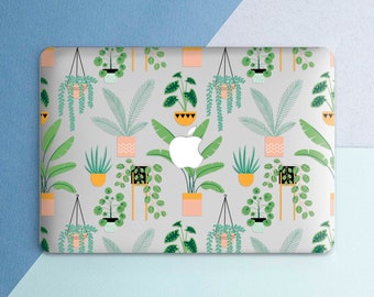MacBook Pro Case 15 Summer Romantic Love Pear Cat Green Leaf Plastic Hard Shell Compatible Mac Air 11 Pro 13 15 A1707 MacBook Pro Case Protection for MacBook 2016-2019 Version