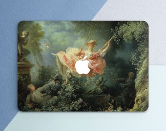 Macbook renaissance case Macbook case girly Elegant cover Woman Vintage Lady Inspirational Pro 14 13 Pro 16 2026 Air 15 Air 13 M5 M4 M3 Neo