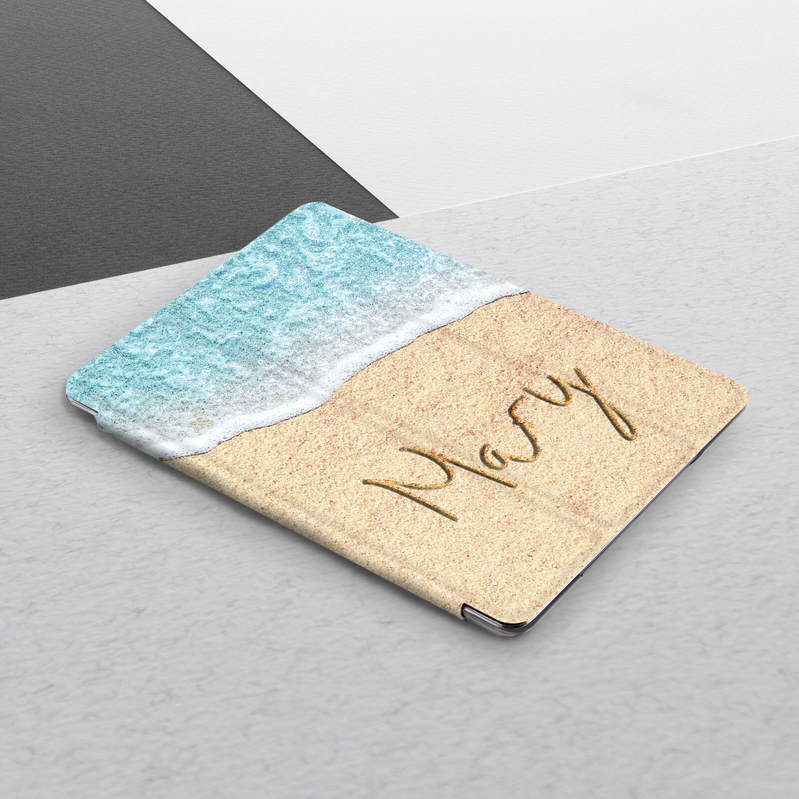 Beach Ipad Case Ocean Personalized Custom Name Ipad 9.7 2018 Etsy UK