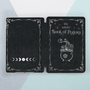 Book of potions print iPad black case Wiccan occult print iPad black magic iPad case cauldron iPad case witch iPad smart case iPad case 12 9